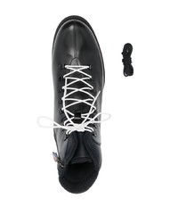 Мужские черные кожаные повседневные ботинки от Rossignol