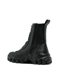 Мужские черные кожаные повседневные ботинки от Rombaut