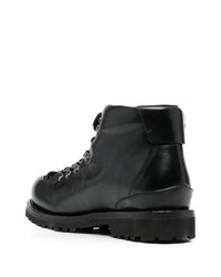 Мужские черные кожаные повседневные ботинки от Buttero