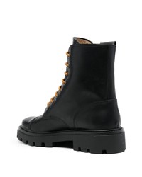 Мужские черные кожаные повседневные ботинки от Tod's