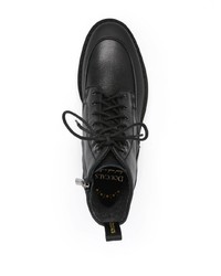 Мужские черные кожаные повседневные ботинки от Doucal's