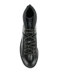 Мужские черные кожаные повседневные ботинки от Fabi