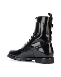 Мужские черные кожаные повседневные ботинки от Barbanera