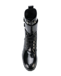 Мужские черные кожаные повседневные ботинки от Barbanera