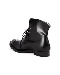 Мужские черные кожаные повседневные ботинки от Christopher Nemeth