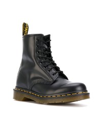 Мужские черные кожаные повседневные ботинки от Dr. Martens