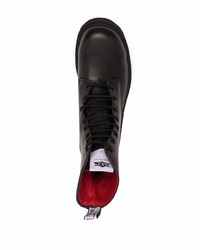 Мужские черные кожаные повседневные ботинки от Cult