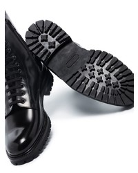 Мужские черные кожаные повседневные ботинки от Common Projects