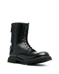 Мужские черные кожаные повседневные ботинки от Premiata