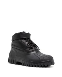 Мужские черные кожаные повседневные ботинки от Diemme