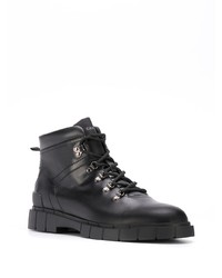 Мужские черные кожаные повседневные ботинки от Car Shoe