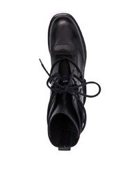 Мужские черные кожаные повседневные ботинки от Premiata