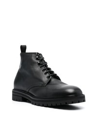 Мужские черные кожаные повседневные ботинки от Officine Creative