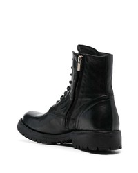 Мужские черные кожаные повседневные ботинки от Officine Creative