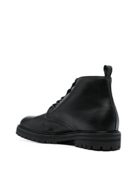 Мужские черные кожаные повседневные ботинки от Officine Creative