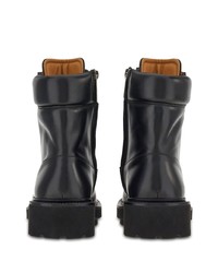 Мужские черные кожаные повседневные ботинки от Ferragamo