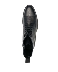 Мужские черные кожаные повседневные ботинки от Baldinini