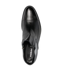 Мужские черные кожаные повседневные ботинки от Baldinini