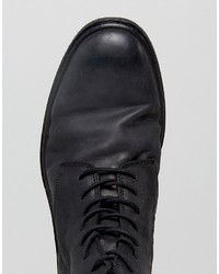 Мужские черные кожаные повседневные ботинки от AllSaints