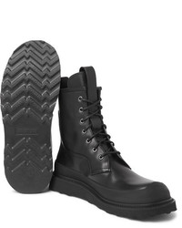 Мужские черные кожаные повседневные ботинки от Bottega Veneta