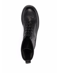 Мужские черные кожаные повседневные ботинки от Premiata