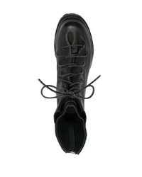 Мужские черные кожаные повседневные ботинки от 424