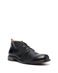 Мужские черные кожаные повседневные ботинки от Moma