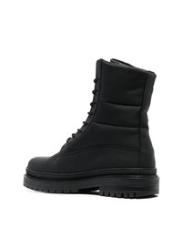 Мужские черные кожаные повседневные ботинки от Philipp Plein