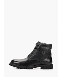 Мужские черные кожаные повседневные ботинки от M.Shoes