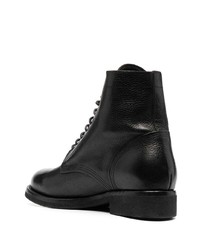 Мужские черные кожаные повседневные ботинки от Buttero