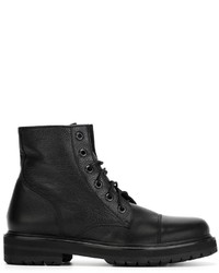 Мужские черные кожаные повседневные ботинки от Marc Jacobs