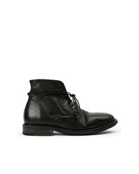 Мужские черные кожаные повседневные ботинки от Marsèll