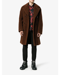 Мужские черные кожаные повседневные ботинки от Prada