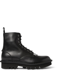 Мужские черные кожаные повседневные ботинки от Neil Barrett
