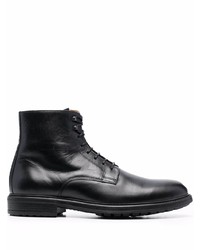 Мужские черные кожаные повседневные ботинки от Officine Generale