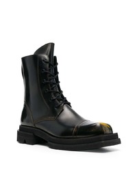 Мужские черные кожаные повседневные ботинки от JORDAN LUCA