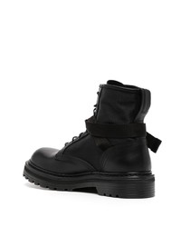 Мужские черные кожаные повседневные ботинки от Premiata