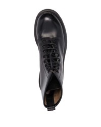 Мужские черные кожаные повседневные ботинки от Premiata