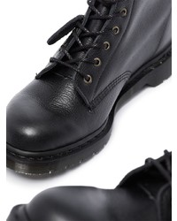 Мужские черные кожаные повседневные ботинки от Dr. Martens