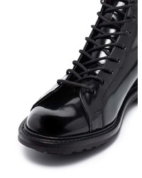 Мужские черные кожаные повседневные ботинки от Tricker's