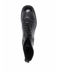 Мужские черные кожаные повседневные ботинки от Premiata