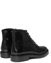Мужские черные кожаные повседневные ботинки от Burberry