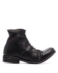 Мужские черные кожаные повседневные ботинки от Poème Bohémien