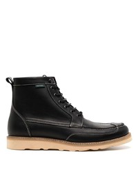 Мужские черные кожаные повседневные ботинки от PS Paul Smith