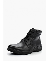 Мужские черные кожаные повседневные ботинки от Ralf Ringer