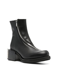 Мужские черные кожаные повседневные ботинки от Gmbh