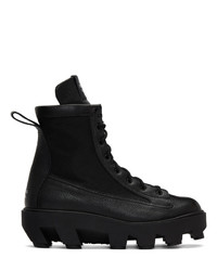 Мужские черные кожаные повседневные ботинки от S.R. STUDIO. LA. CA.