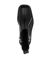 Мужские черные кожаные повседневные ботинки от Gmbh