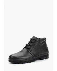 Мужские черные кожаные повседневные ботинки от SHOIBERG