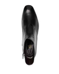 Мужские черные кожаные повседневные ботинки от Lidfort